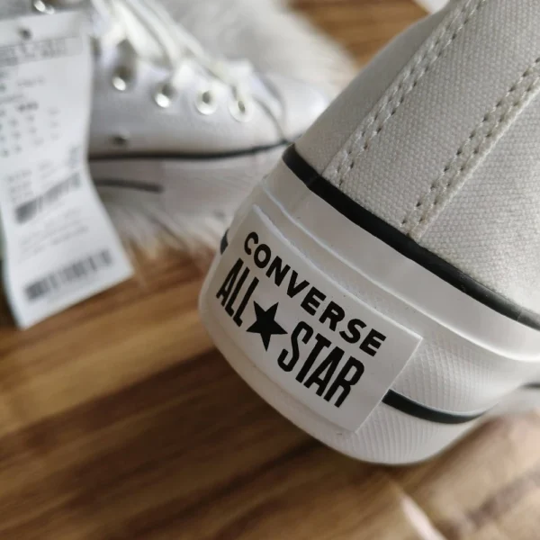 Tenis Tipo Bota Blanco Converse