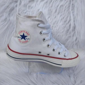 Tenis Tipo Bota Converse blanco