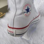 Tenis Tipo Bota Converse blanco