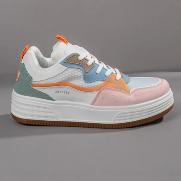 Tenis Plataforma Colorido