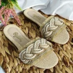 Sandalia Plana en Yute Artesanal