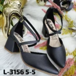 Calzado de Tacón Negro