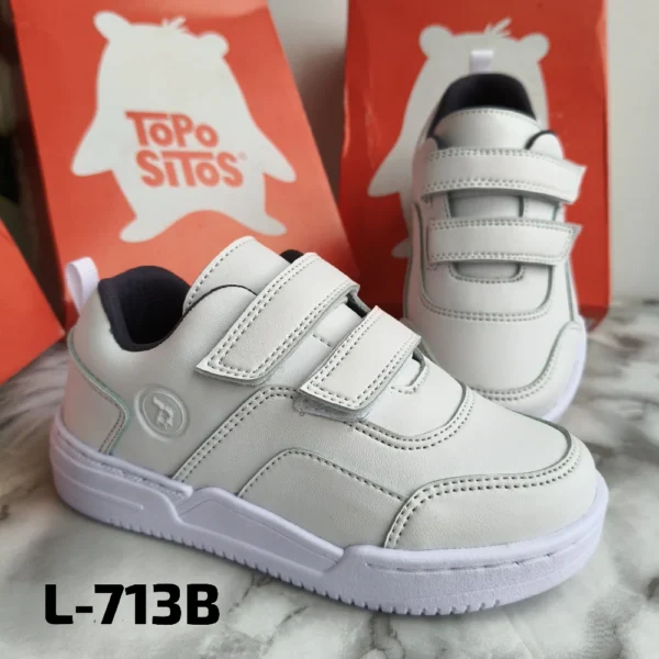 Tenis Infantil TopoSitos Blanco