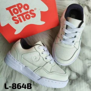 Tenis Infantil TopoSitos Blanco