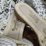 Sandalia Plana en Yute Artesanal