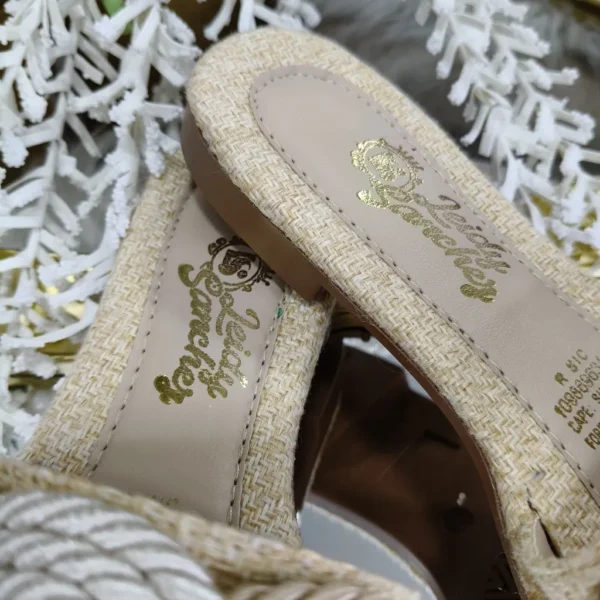 Sandalia Plana en Yute Artesanal