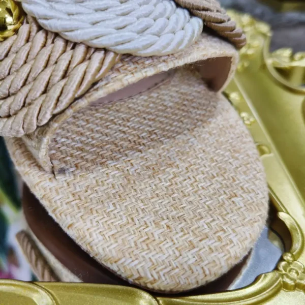 Sandalia Plana en Yute Artesanal