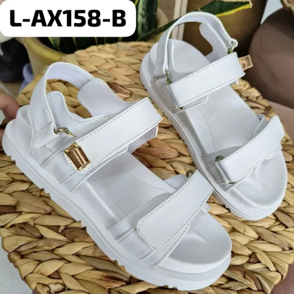 L-AX158-B Sandalias Tipo Canoa
