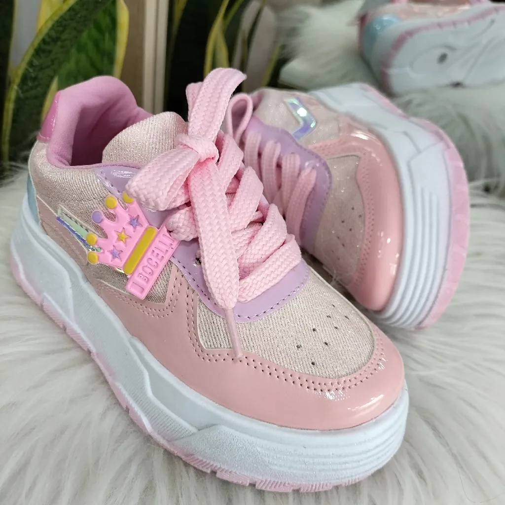 Tenis Rosado Para Ni a Pamba co tenis-rosado-para-ni-a-pamba-co