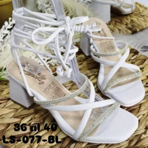 Tacones Ledy Blancos