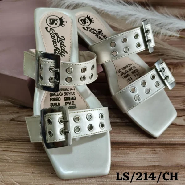 Sandalia Plana Champan para Dama