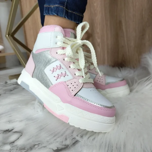 Tenis Tipo Bota Pamela para Niña