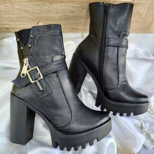 Botines de Tacón Alto para Mujer
