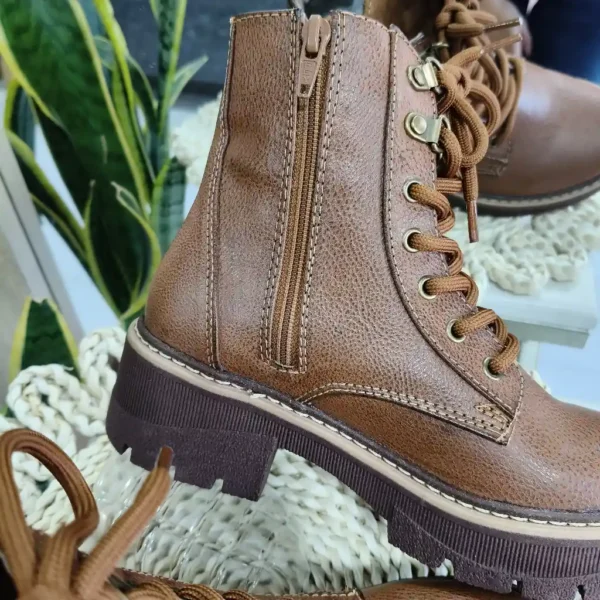 Botines Urbanos para Mujer Tono Café
