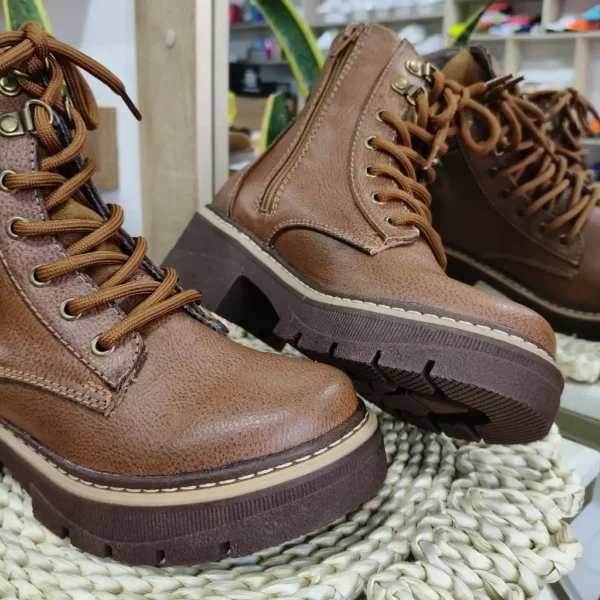 Botines Urbanos para Mujer Tono Café