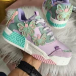 RN-222 YANELY (3) Tenis para Niña con detalles brillantes